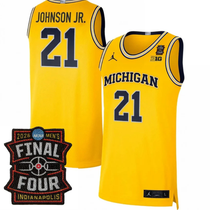 Michigan Wolverines Final Four 25/26 Collector's Stitched Jersey