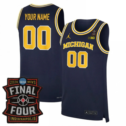 Michigan Wolverines Final Four 25/26 Collector's Stitched Jersey