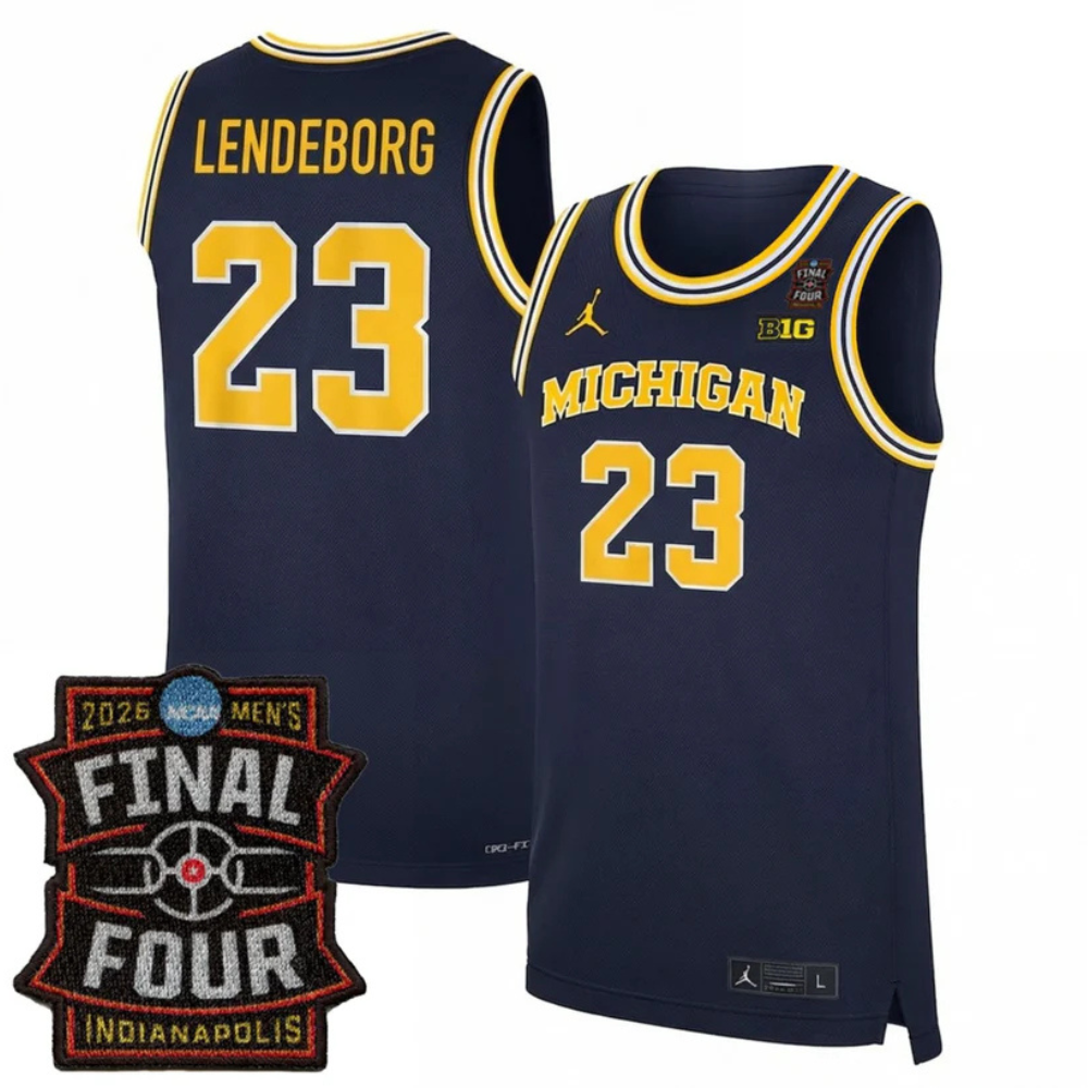Michigan Wolverines Final Four 25/26 Collector's Stitched Jersey
