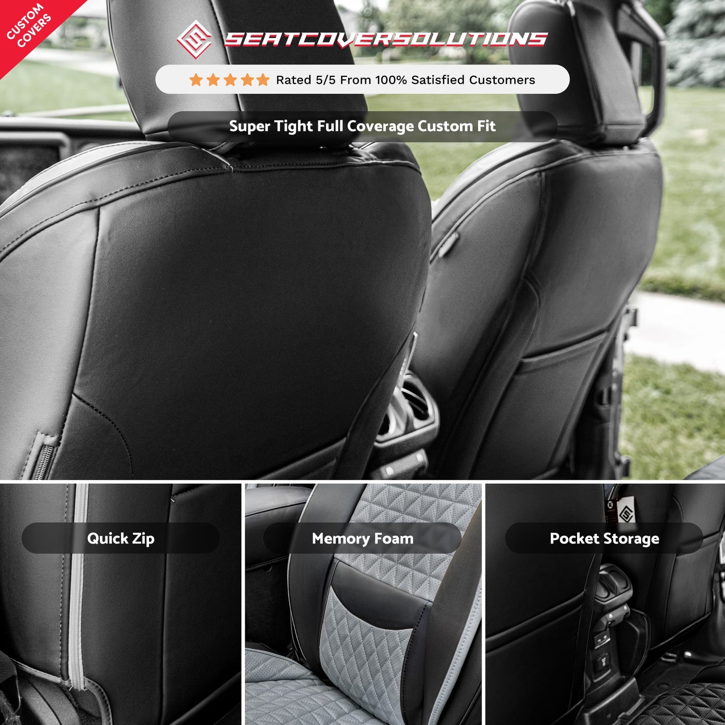 Custom Luxury Seat Covers